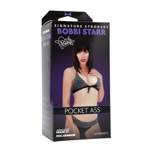 Doc Johnson Bobbie Starr UR3 Pocket Ass - Realistic Hand-Held Masturbator