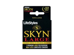 Paradise Marketing Services Lifestyles SKYN Large Polyisoprene Condoms (3 Pack)