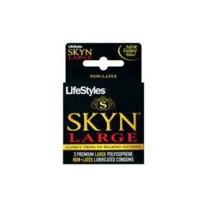 Paradise Marketing Services Lifestyles SKYN Large Polyisoprene Condoms (3 Pack)