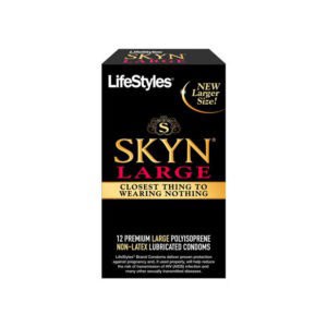 Lifestyles SKYN Large Polyisoprene Condoms (12 Pack) by Paradise Marketing Services