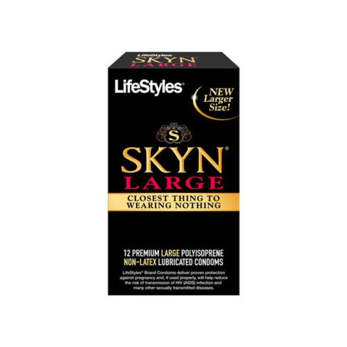 Lifestyles SKYN Large Polyisoprene Condoms (12 Pack) by Paradise Marketing Services