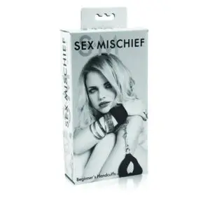 Sportsheets Sex & Mischief Beginner’s Handcuffs in Black