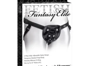 Pipedream Fetish Fantasy Elite Adjustable Universal Beginner's Harness in Black