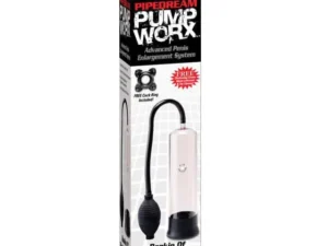 Pump Worx Rookie of the Year Pump Clear/Black by Pipedream – Enhance Your Performance and Confidence