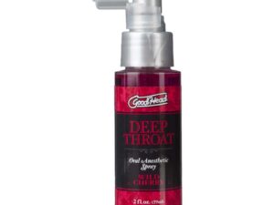 Doc Johnson GoodHead Deep Throat Spray – Wild Cherry, 2 oz