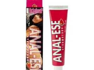 Nasstoys Anal-Ese Strawberry Desensitizing Cream - 1.5 oz
