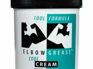 B. Cumming Company Inc. Elbow Grease Cool Cream Jar 15oz - Stimulating Menthol-Infused Topical Cream