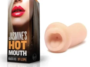 Blush X5 Men Jasmine's Hot Mouth Oral Stroker Beige – Realistic 5.5-Inch Male Masturbator