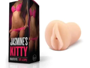 Blush X5 Men Jasmine's Kitty Vagina Stroker Beige - Realistic Sensual Masturbator