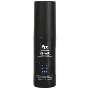ID Lubricants ID Velvet Silicone Lubricant - 1.7 fl oz, Long-Lasting & Waterproof