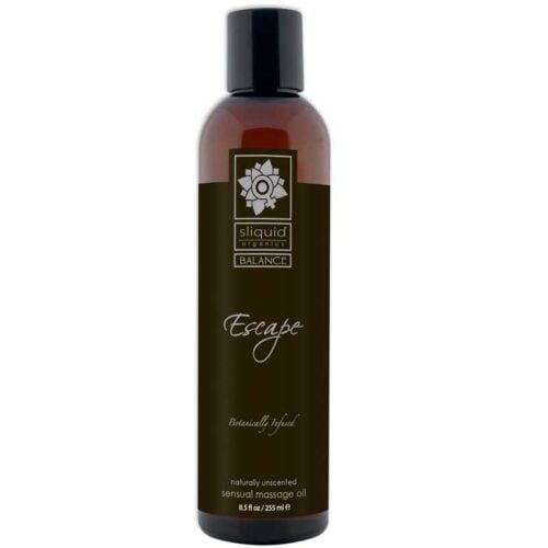 Sliquid Organics Balance Unscented Massage Oil - 8.5 oz by Sliquid, Part No. 069
