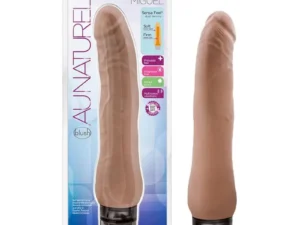 Blush Au Naturel Miguel 10 Inch Dual Density Vibrating Dildo