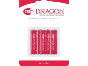 New Sensations Novelties Inc. Dragon Alkaline AAA Batteries (4 Pack)