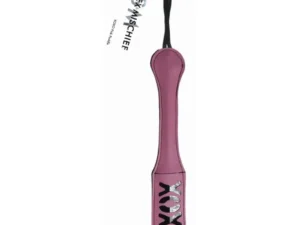 Sportsheets Sex & Mischief XOXO Pink Vinyl Impression Paddle - 12 inches