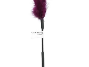Sportsheets Sex & Mischief 13-Inch Purple Feather Tickler with Turkey Feathers