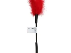 Sportsheets Sex & Mischief 13-Inch Red Feather Tickler (Part No. SS10072)