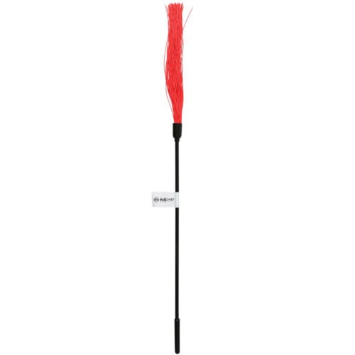 Sportsheets Sex & Mischief Rubber Tickler Red - 7 Inch Tactile Sensation Tool