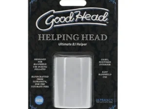 Doc Johnson GoodHead Helping Head Clear (Part #0682-20-CD) for Enhanced Oral Pleasure