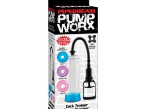 Pipedream Pump Worx 4-Piece Cock Trainer Pump System - Clear/Assorted