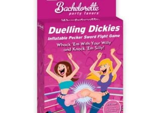 Pipedream Bachelorette Party Favors Dueling Dickies Inflatable Pecker Sword Fight Game