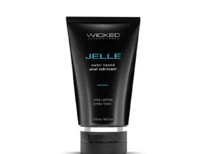 Wicked Sensual Care Collection Wicked Jelle Water-Based Anal Lubricant 4 oz.