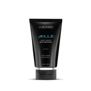 Wicked Sensual Care Collection Wicked Jelle Water-Based Anal Lubricant 4 oz.