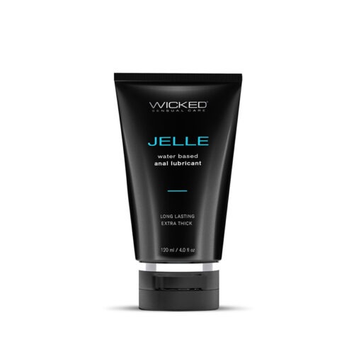 Wicked Sensual Care Collection Wicked Jelle Water-Based Anal Lubricant 4 oz.