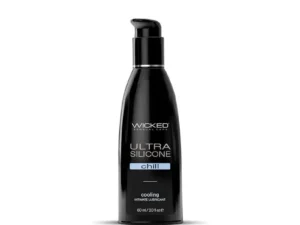 Wicked Ultra Chill Cooling Silicone Lubricant by Wicked Sensual Care Collection, 2 oz.