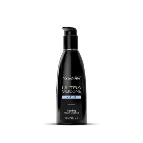 Wicked Ultra Chill Cooling Silicone Lubricant by Wicked Sensual Care Collection, 2 oz.