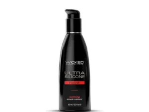 Wicked Sensual Care Collection Ultra Heat Warming Silicone Lubricant – 2 oz.