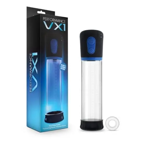 Blush Performance VX1 Male Enhancement Pump System with Clear Acrylic Cylinder