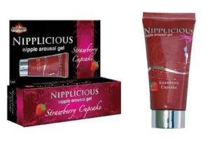 Hott Products Unlimited Nipplicious Strawberry Arousal Gel - 1oz Tube