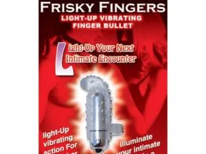 Hott Products Unlimited Light Up Frisky Finger - Clear (Part No. HP-2706)