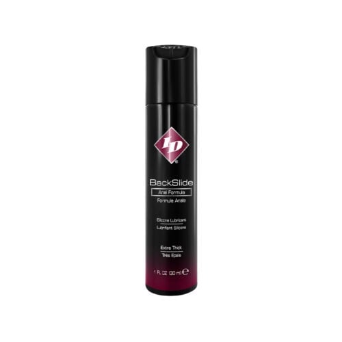 ID Lubricants ID BackSlide 1oz Silicone Anal Lubricant for Comfortable Anal Play