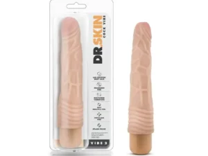 Blush Dr. Skin Cock Vibe 2 Realistic 9-Inch Vibrating Dildo