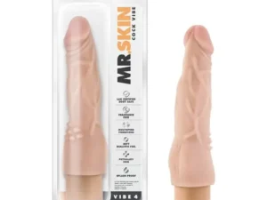 Blush Dr. Skin Cock Vibe 4 Realistic 8-Inch Vibrating Dildo