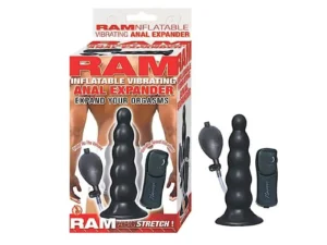 Nasstoys Ram Inflatable Vibrating Anal Expander Black (Part #2407)