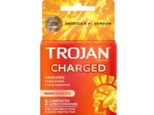 Paradise Marketing Services Trojan Charged w/Intensified Lubricant Condoms (3 Pack)