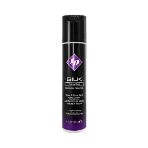 ID Lubricants ID Silk Hybrid Lubricant - 1 oz. Water and Silicone-Based Personal Lubricant