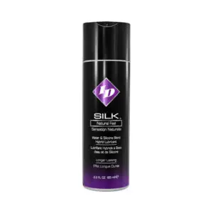 ID Lubricants ID Silk Hybrid Lubricant 2.2 oz. - Water and Silicone Based Personal Lubricant for Smooth