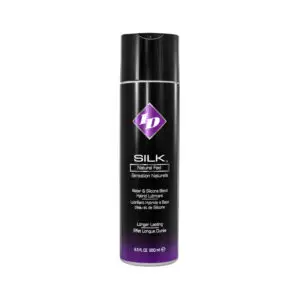 ID Lubricants ID Silk Hybrid Lubricant 8.5 oz. - Water and Silicone Blend for Natural Feel and Long-Lasting