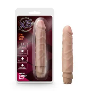 Blush X5 Plus The Little One Realistic Vibrating Dildo – 6.75 inches