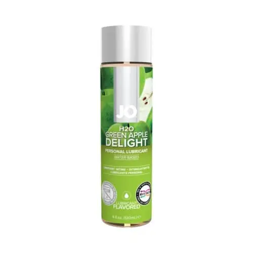 System Jo JO H2O Green Apple Delight Flavored Water-Based Lubricant 4 oz.