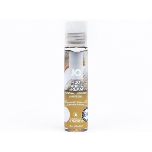 System Jo JO H2O Vanilla Cream Flavored Water-Based Lubricant - 1 oz.