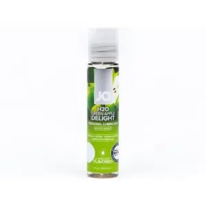 System Jo JO H2O Green Apple Delight Flavored Water-Based Lubricant – 1 oz.