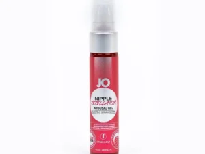 System Jo JO Nipple Titillator Arousal Gel Strawberry 1 oz. for Enhanced Sensation and Pleasure