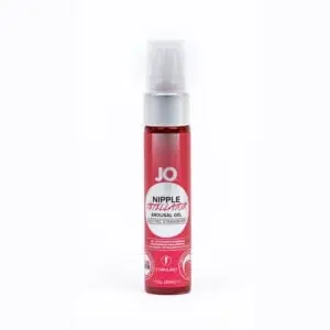 System Jo JO Nipple Titillator Arousal Gel Strawberry 1 oz. for Enhanced Sensation and Pleasure