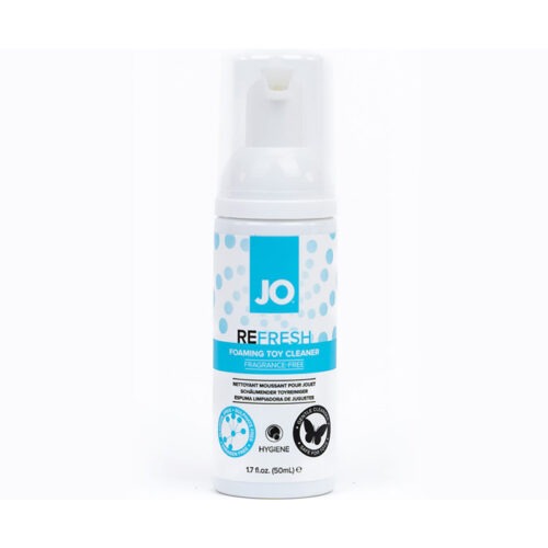 System Jo JO Refresh Foaming Toy Cleaner 1.7 oz. - Gentle, Fragrance-Free Surface Cleaner