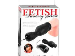 Pipedream Fetish Fantasy Series Vibrating Head Teazer Glans Massager – Black