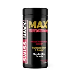 M.D. Science Lab MaxTestosterone 60 Count Bottle - Natural Testosterone Booster with Prostate Support